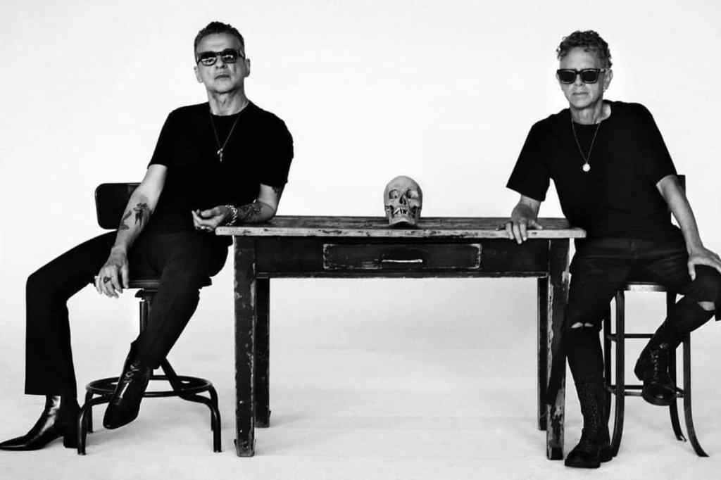 Dave Gahan et Martin Gore — photo d'Anton Corbijn pour Memento Mori — 2023