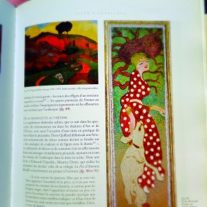 Page extraite de Les écrivains et les Nabis de Clément Dessy paru aux Presses Universitaires de Rennes — Mogens Ballins, Paysage à gauche, Pierre Bonnard, Femmes au jardin à droite — p201 utilisée pour mon article sur le droit à l'image pour les nuls