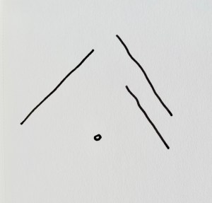 Trois traits et un point, dessin de Clémence Zagorski pour illustrer mon article sur les Imposteurs