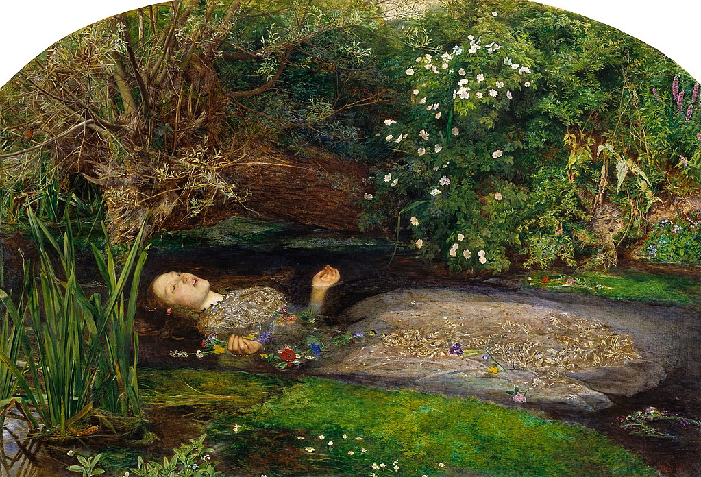 John Everett Millais, Ophélie, Tate Britain, 1851 — Wikimedia