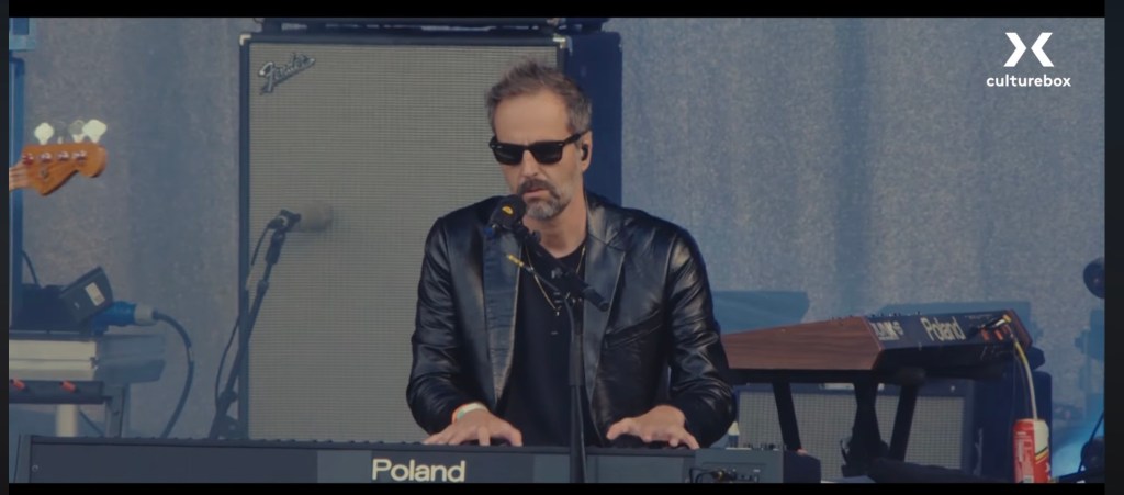 John Stargasm au clavier à Rock en Seine en 2024